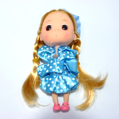 双辫淑女迷糊娃娃 婚庆小礼品 儿童生日礼物---双辫迷糊娃挂件芭比娃娃挂件C2-4-5