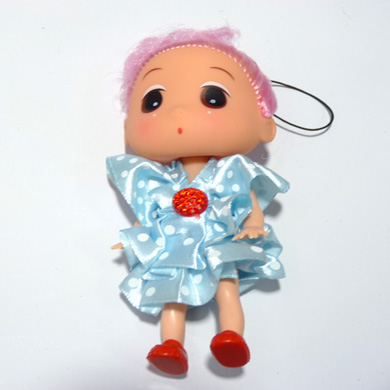儿童玩具娃娃 玩偶 公主韩国迷糊娃娃 女孩玩具包包挂件钥匙链芭比娃娃挂件C2-4-5