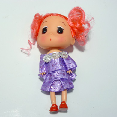 儿童玩具娃娃 玩偶 公主韩国迷糊娃娃 女孩玩具包包挂件钥匙链芭比娃娃挂件C2-4-5