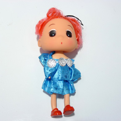 儿童玩具娃娃 玩偶 公主韩国迷糊娃娃 女孩玩具包包挂件钥匙链芭比娃娃挂件C2-4-5