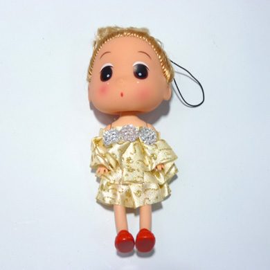 儿童玩具娃娃 玩偶 公主韩国迷糊娃娃 女孩玩具包包挂件钥匙链芭比娃娃挂件C2-4-5