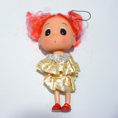 儿童玩具娃娃 玩偶 公主韩国迷糊娃娃 女孩玩具包包挂件钥匙链芭比娃娃挂件C2-4-5