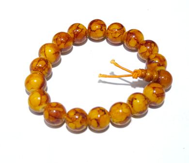 平安玉珠手链（大）C1-1-5