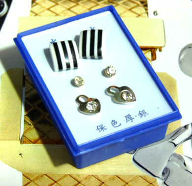 新耳钉三件套C3-2-4