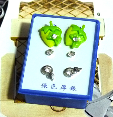 B2-3-4点钻新款耳钉三件套