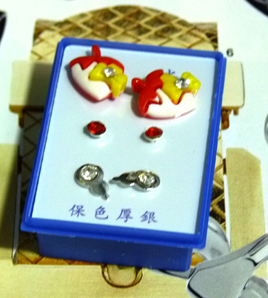 B2-3-4点钻新款耳钉三件套