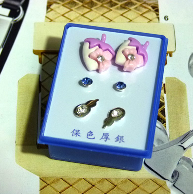 点钻新款耳钉三件套 B2-3-4