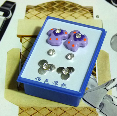 点钻新款耳钉三件套 B2-3-4