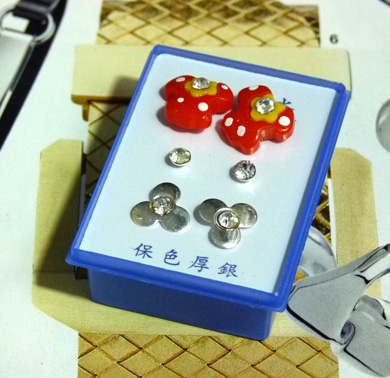 点钻新款耳钉三件套 B2-3-4