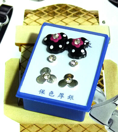 点钻新款耳钉三件套 B2-3-4