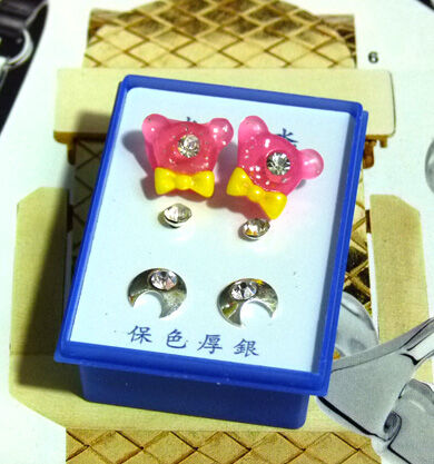 点钻新款耳钉三件套B2-3-4