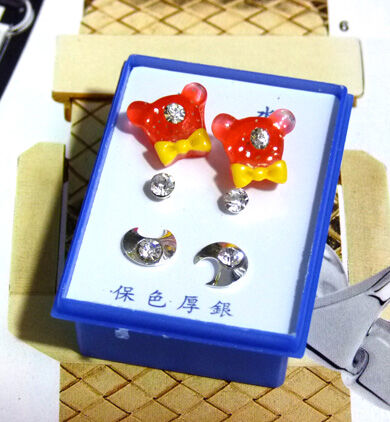 点钻新款耳钉三件套 B2-3-4