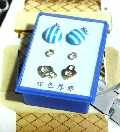 新耳钉三件套C3-2-4