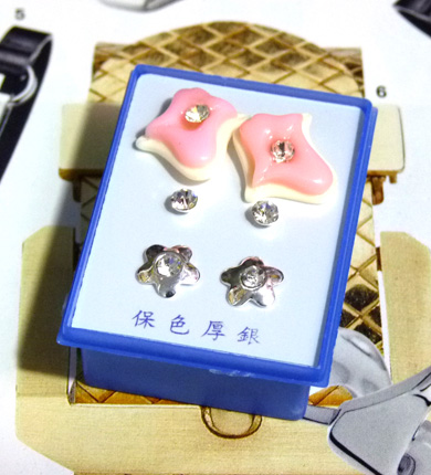 点钻新款耳钉三件套 B2-3-4