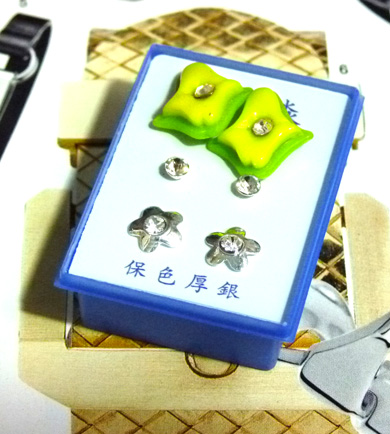 点钻新款耳钉三件套 B2-3-4