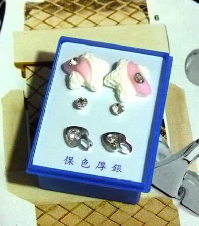 点钻新款耳钉三件套 B2-3-4