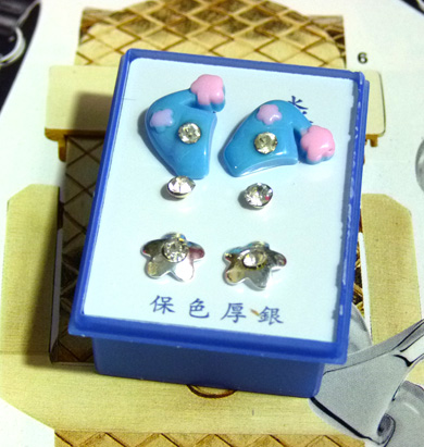 点钻新款耳钉三件套 B2-3-4