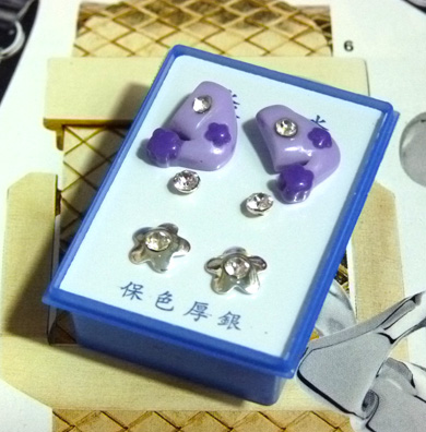 点钻新款耳钉三件套 B2-3-4