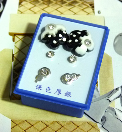 点钻新款耳钉三件套 B2-3-4