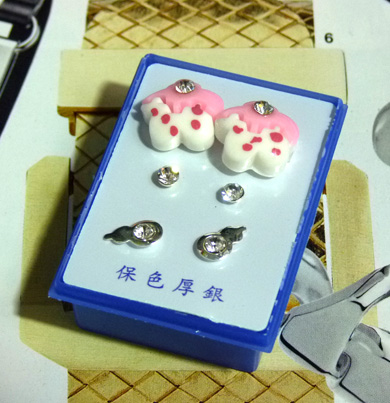 点钻新款耳钉三件套 B2-3-4