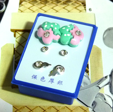 点钻新款耳钉三件套 B2-3-4