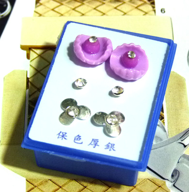 点钻新款耳钉三件套 B2-3-4