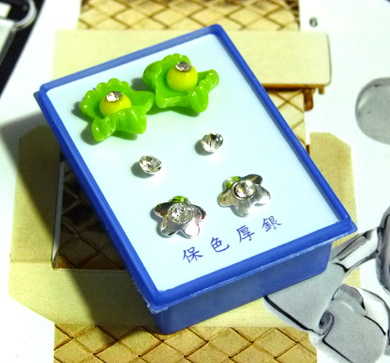 点钻新款耳钉三件套B2-3-4