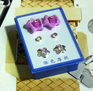 点钻新款耳钉三件套 B2-3-4