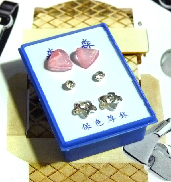 新耳钉三件套C3-2-4