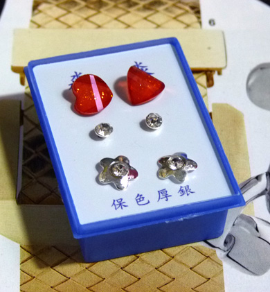 新耳钉三件套C3-2-4