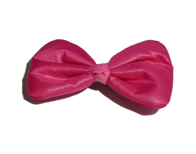 新款百搭时尚甜美可爱珍珠水钻雪纺蝴蝶结压夹边夹头饰C3-3-1