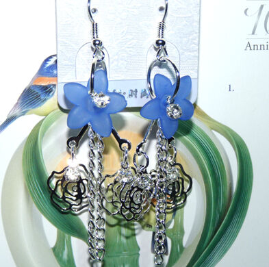 亚太流行花环亮钻耳环C4-3-1