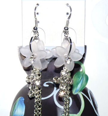 亚太流行花环亮钻烫金耳环C4-3-1