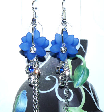 亚太流行花环亮钻烫金耳环C4-3-1