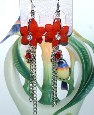 亚太流行亮钻花环海洋之星耳环C3-1-2