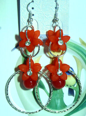 亚太流行亮钻珍珠360耳环C3-1-2