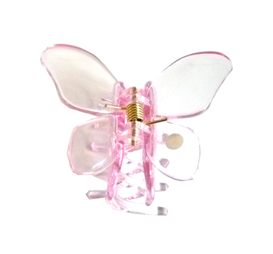 新款蝴蝶质感爪夹B2-5-4