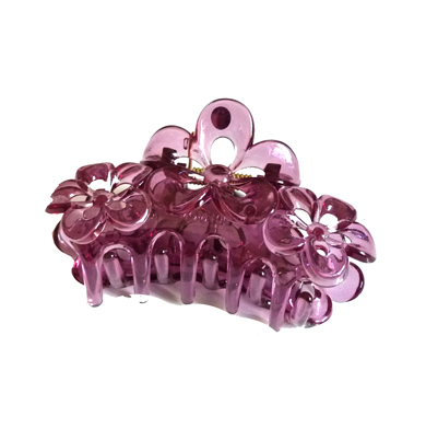 新款三朵花水晶爪夹B2-5-4