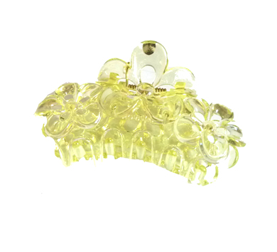 新款三朵花水晶爪夹B2-5-4