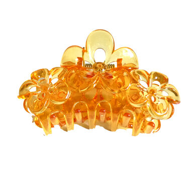 新款三朵花水晶爪夹B2-5-4