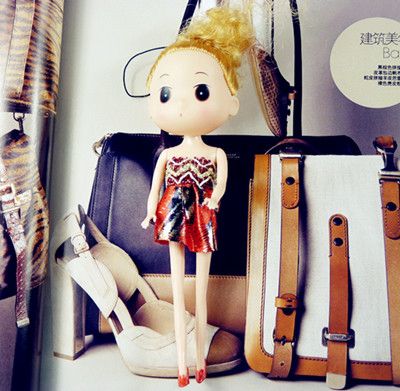 时尚大脸/礼服长腿迷糊娃娃/手机挂件/钥匙扣/奇梦娃娃批发/夏装芭比娃娃/超可爱/背包挂件/钥匙挂件A31-1-3