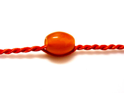 节日庆典特价/吉祥玉珠/红绳手链c6c7空白-2