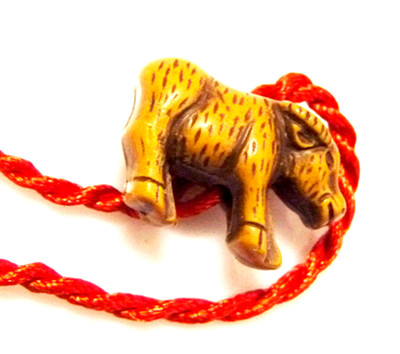 节日庆典特价/十二生肖/红绳手链c6c7空白-2