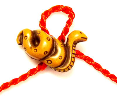 节日庆典特价/十二生肖/红绳手链c6c7空白-2