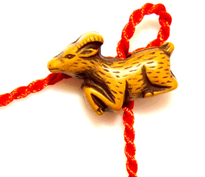 节日庆典特价/十二生肖/红绳手链c6c7空白-2