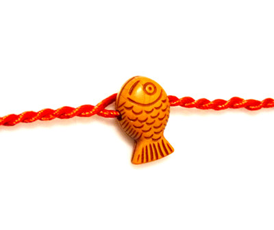 节日庆典特价/招财鲤鱼/红绳手链c6c7空白-2