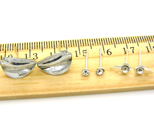 欧洲流行饰品 可爱水滴三件套耳饰