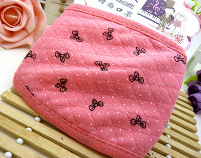 韩国流行纯棉口罩 简约时尚蝴蝶印花口罩 防风防尘口罩（68号）