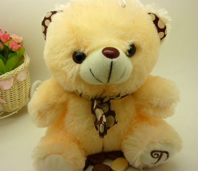 毛绒玩具 生日礼物 婚庆礼品 卡通小熊/可爱蝴蝶结小熊