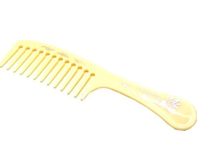 彩色宽齿梳 大梳子 直发梳 卷发梳 家用头梳----104宽齿梳